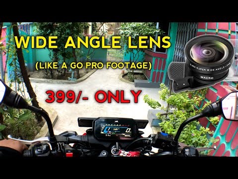 Wide Angle Lens For Mobile Vlogging & Motovlogging | Best Wide Angle Lens | #wideangle #motovlog