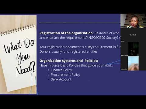How to prepare your organization (NGO/CBO) to attract donor funding