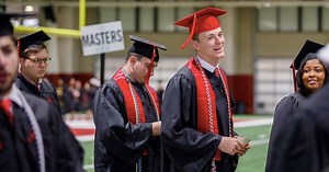 Mac Jones moving on to master's after graduating in three years