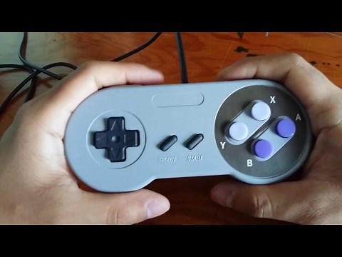 Control USB para SNES, Windows y Mac en Español