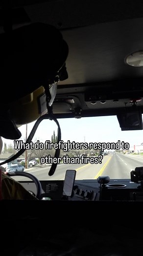 Firefighters play a larger role beyond extinguishing fires, as they respond to a diverse range of emergencies. In addition to fires, they respond to vehicle accidents, rescues, hazardous material incidents, medical aids, and other public assists. #firefighters #firstresponders #firefightersoftiktok