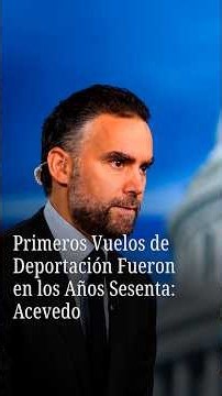 La Historia de los Vuelos de Deportación en EEUU