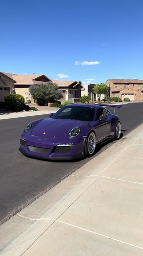 Would you do anything different?! 🥵 Look at those @vtforged 🔥 🔥 #fyp #foryou #foryoupage #gt3rs #gt3 #ultraviolet