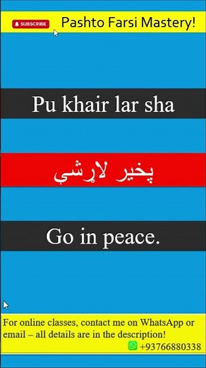 Learn Pashto Greetings Part 5 | Speak Like a Native! 🇦🇫 #pashtolanguage #viral #shortsviral