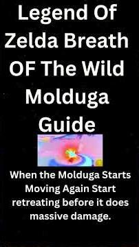 legend Of Zelda Breath Of the Wild Molduga Guide