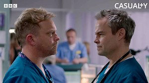 127K views · 1.1K reactions | Dylan risks it all to stop Patrick. Catch up on BBC iPlayer #BreakingPoint here ➡️ https://bbc.in/3vtu8fV | BBC Casualty | Facebook
