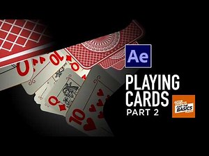 After Effects: 3D playing cards! Part 2 | Tutorial, fast & easy! #playingcards