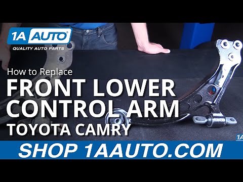How to Replace Front Lower Control Arm 92-01 Toyota Camry