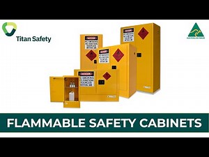 Flammable safety cabinets | Titan Safety