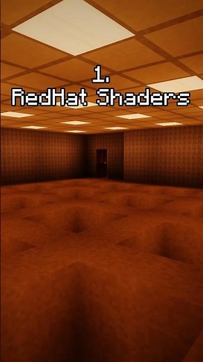 [Part 9] Four REALISTIC Minecraft Shaders Compared in the Backrooms! #minecraft #backrooms #shaders