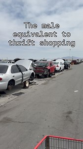 The male equivalent to thrift shopping #bmw #junkyard #lkq #pickyourpart #pickapart #thrifting | Guys-Garage