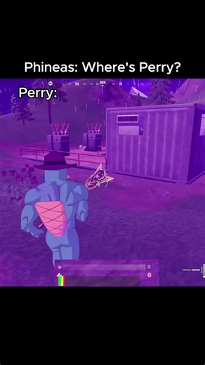 Perry is on a side quest🙏😭