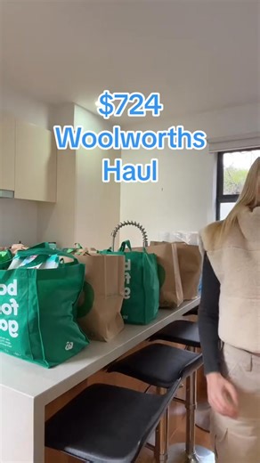 $724 Woolworths Grocery Haul 🛒 #woolworthshaul #woolworths #groceries #shoppinghaul | Harvey Wentworth
