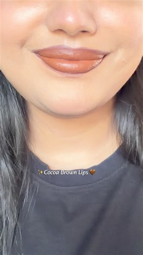 Not Your Basic Brown Lips 🤎✨#brownlipcombo #shorts #foryou
