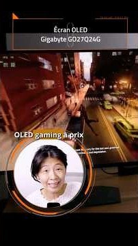 Un écran OLED gaming à prix raisonnable ! Gigabyte GO27Q24G