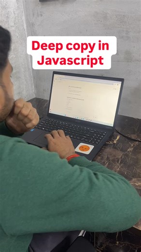 Prashant Mishra on Instagram: "In JavaScript, copying an object isn’t always as simple as it looks. Shallow copy only duplicates top-level properties. Nested objects still share the same reference — which leads to unexpected mutations. Deep copy solves this by creating entirely new references at every level, making both objects completely independent. Understanding this difference is crucial for interviews and for avoiding real-world bugs. Save this for your next JavaScript interview. #javascrip
