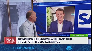 SAP SE CEO Christian Klein goes one-on-one with Jim Cramer