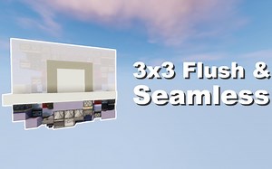 高速无痕内吸3×3活塞门教程【我的世界JE】lum3nd0