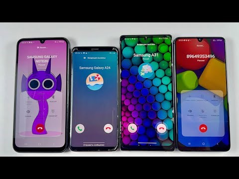 Incoming Call Samsung Galaxy A24 + Samsung Galaxy S9 + Samsung Galaxy Note 20 + Samsung A32