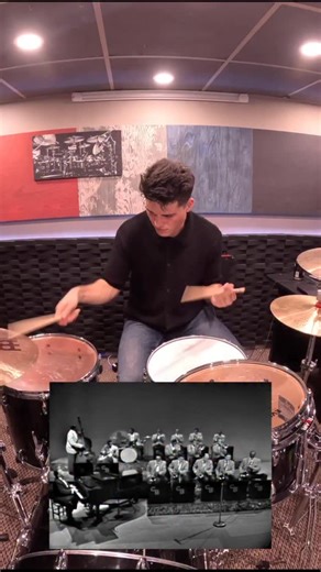 Count Basie Band live on the Ed Sullivan Show #drums #drummer #explore #bateria | Greyson Nekrutman