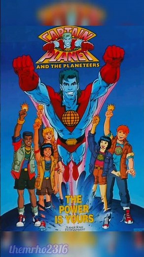 Captain Planet || A Nostalgic Journey || #shorts #shortsfeed