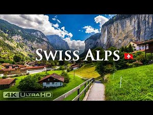 Swiss Alps 4K – Mountains, Valleys & Landscapes | Scenic Relaxation Film