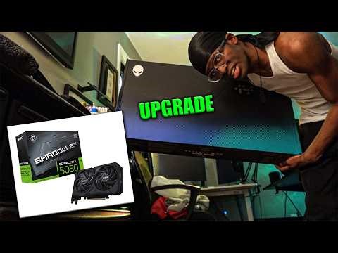 my first time upgrading my pc [GEFORCE RTX 5050 Graphics Card]