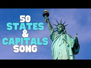 50 States and Capitals Song | Do you know these facts about the state capitals of the USA?