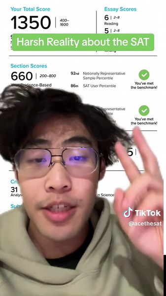 Understanding SAT Scores: A Reality Check