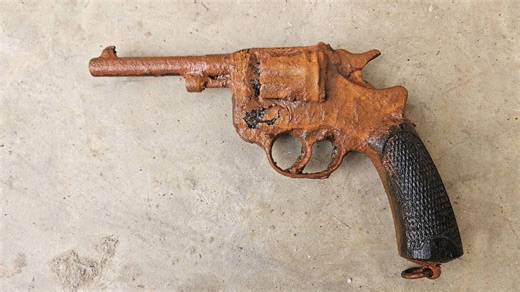 Restauration complète d'un Revolver Militaire Français modèle 1892