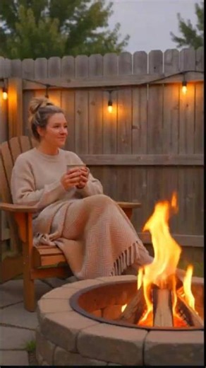 DIY Backyard Fire Pit Corner! 🔥 Easy Weekend Project
