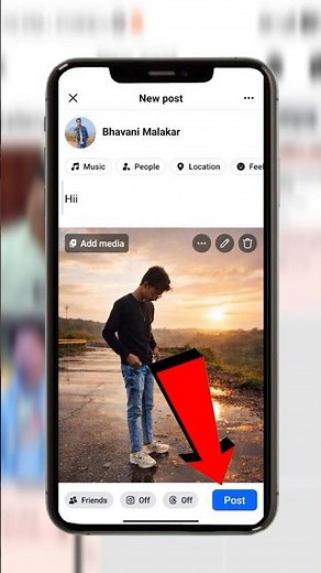 Facebook par photo post kaise kare || #facebook #post