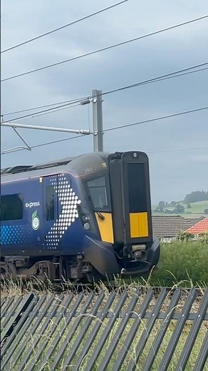 Scotrail class 385 passes Stirling bridge at speed #class385 #scotrail