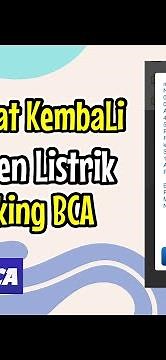 How to check the electricity token number that has been purchased via BCA m-banking | lost token ...