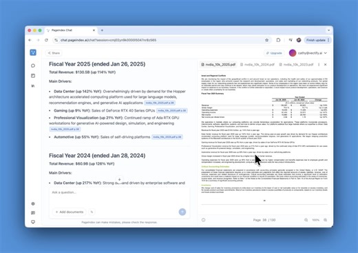 #pageindex #newfeature #rag #documentai | PageIndex