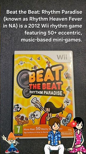 ✨️Game #29 Beat the Beat Rhythm paradise for the nintendo wii ✨️#Mrfactogames75 rhythm heaven fever