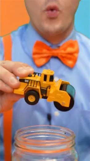 Blippi Plays SINK or FLOAT in Syrup🤔?! Easy DIY! #shorts