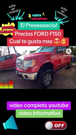 Compra de camionetas con 250 mil pesos en México