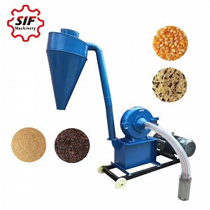 [Hot Item] Corn Soybean Mill Bagasse Grinder Maize Rice Husk Disc Mill Machine