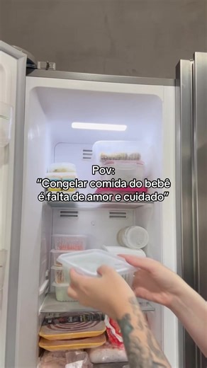 Congelar comida do bebê: planejamento e cuidado