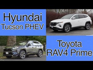 Toyota RAV4 Prime VS New Hyundai Tucson PHEV comparison review
