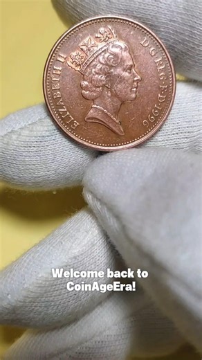 1996 Two Pence Coin 🇬🇧Worth up to $52,000 😱Do you have this coin? 🪙#ukcoins #coin #coinhistory