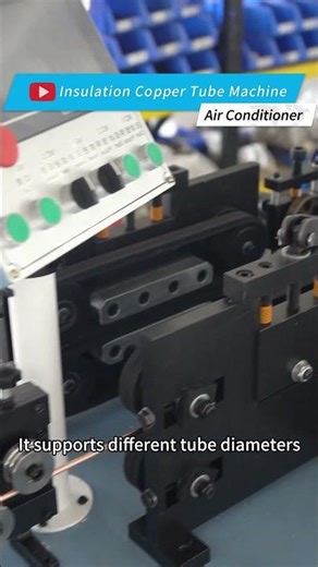 Air Conditioner Insulation Copper Tube Machine #machine