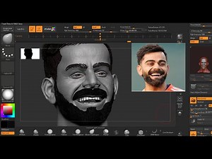 Zbrush portrait Sculpting // Part01