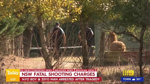 62K views · 385 reactions | A man and a teenager have been charged, after a nine-year-old boy was fatally shot. #9News | 9 News Sydney | Facebook
