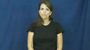 Watch how to sign 'discrepancy' in American Sign Language.