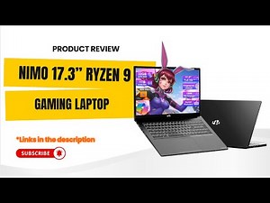 NIMO 17.3” Ryzen 9 Gaming Laptop Review 2025 | 32GB DDR5, 1TB SSD, USB-C 4.0, VR Ready, AI Copilot