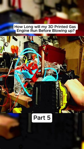 3D Printed Gas Engine Durability Testing Results