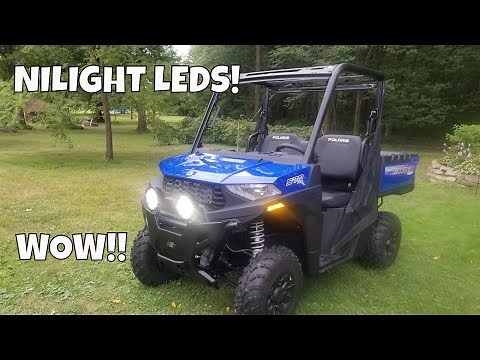 2022 Polaris Ranger 570 SP NILIGHT 2 PC 7-Inch LED Install