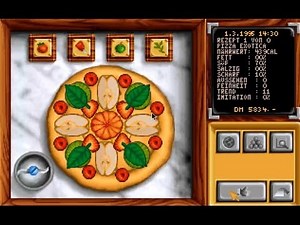 GDPC: Pizza Connection 1 auf Windows 10 + 8 + 7 + Vista spielen mit DOSBox Pizza Tycoon